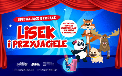 Plakat wydarzenia:  Śpiewające Brzdące: Lisek i Przyjaciele